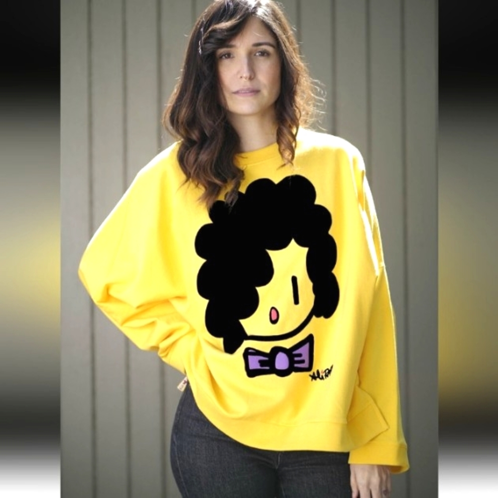 Ali Rapp Yellow Sweater
